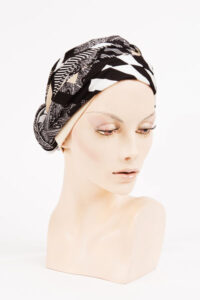 Turban Noir et Blanc